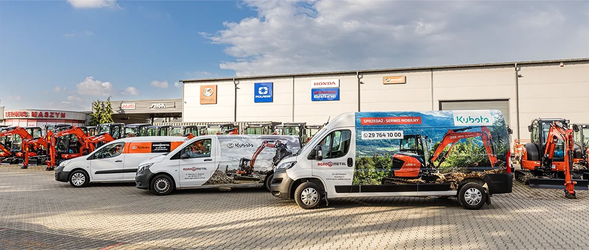 Flota serwisowa Kubota - Agro-Metal