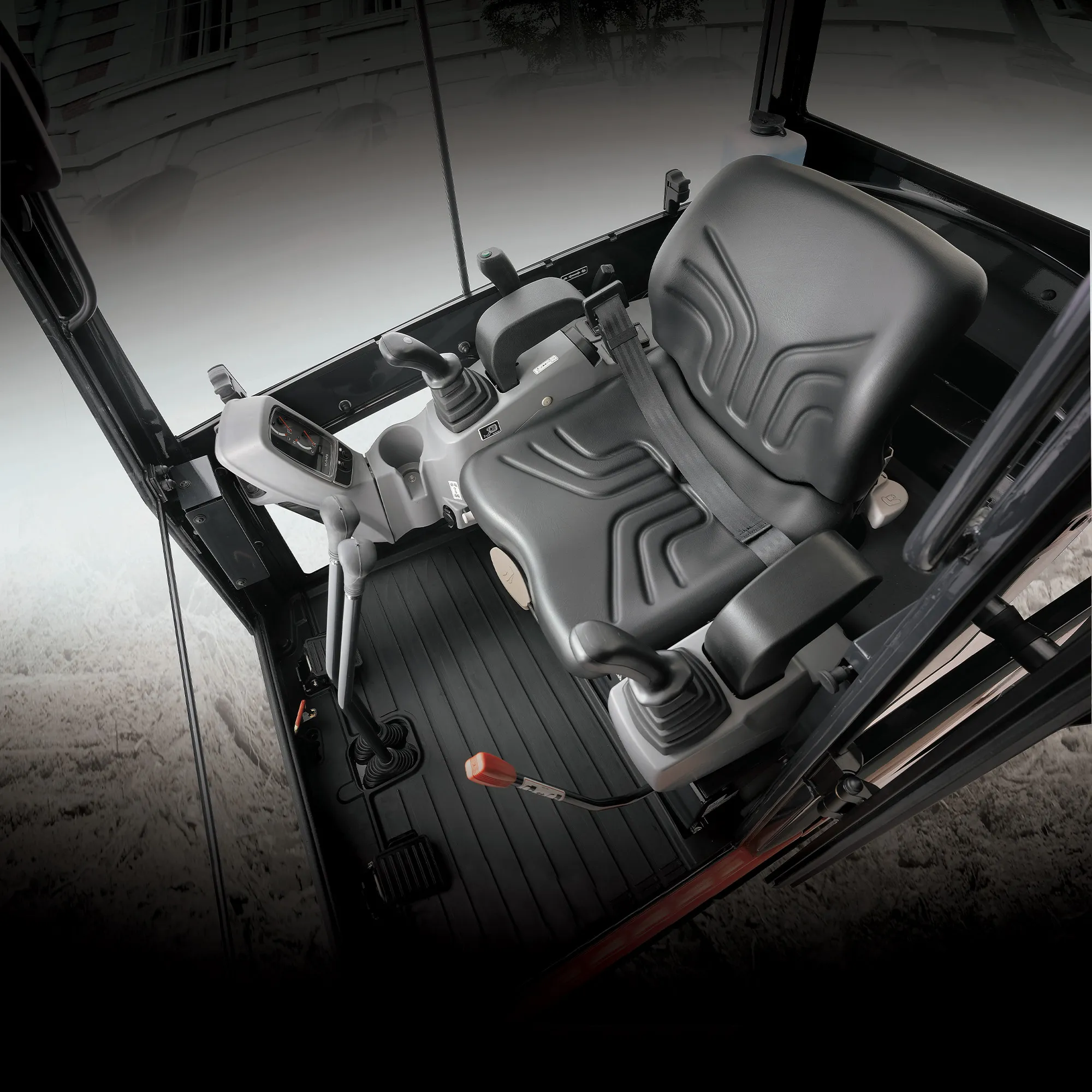 Minikoparka Kubota KX016-4 Fotel